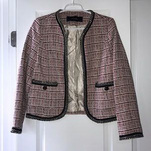 NWOT ZARA tweed jacket